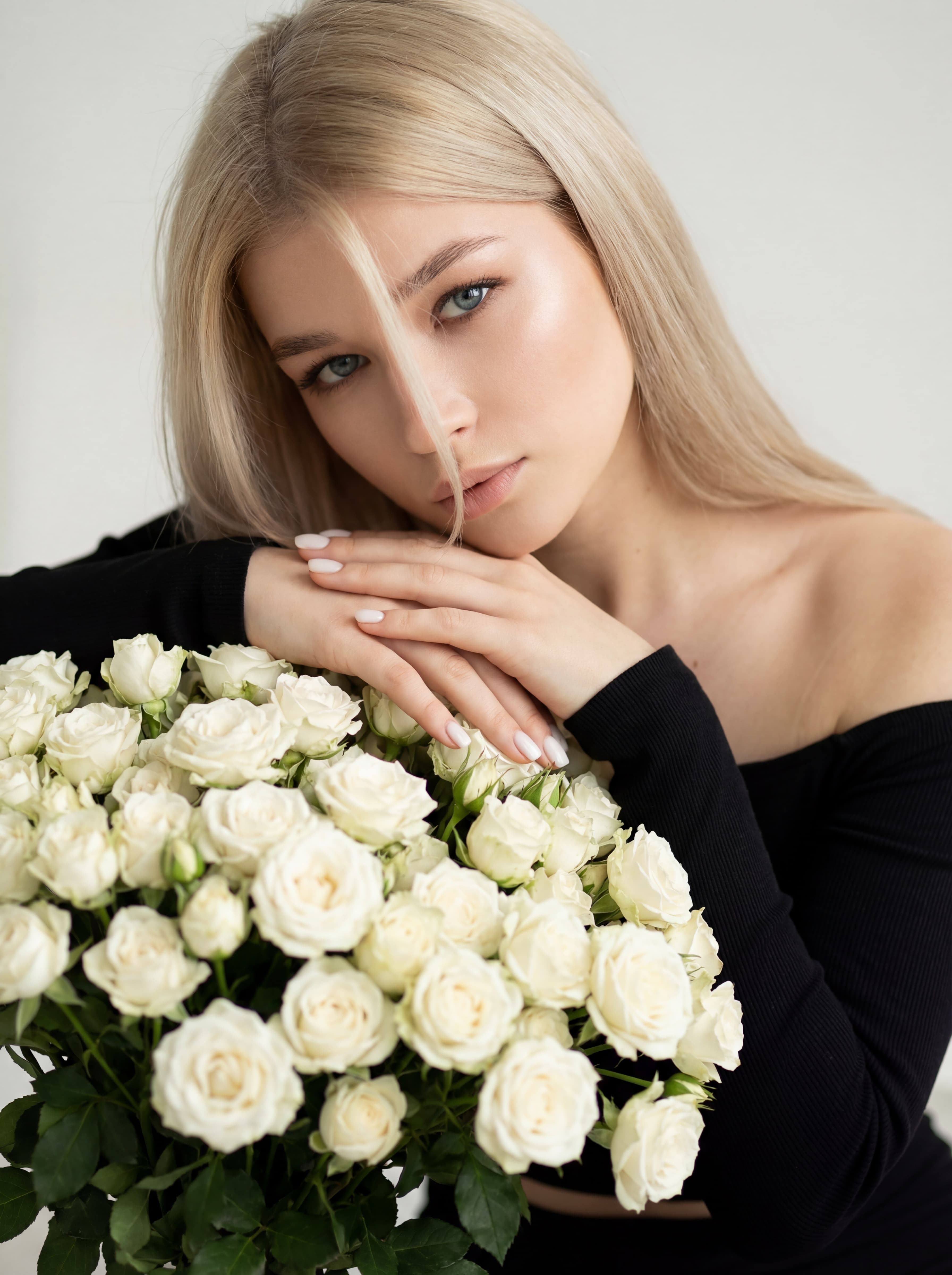 С розами